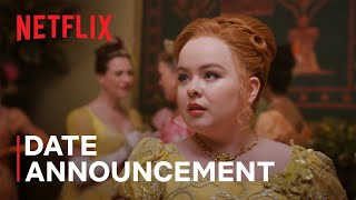 Bridgerton Season 3  Date Announcement  Netflix [upl. by Wash203]