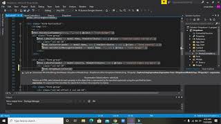 How to create a drop down in mvc 5  HtmlDropDownListFor [upl. by Leonie]