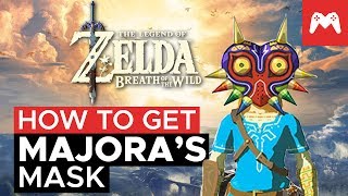 How To Get Majora’s Mask EX Treasure Ancient Mask  Zelda Breath of the Wild Nintendo Switch [upl. by Senaj]