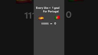 Every like  one goal for Portugal ￼￼￼￼ [upl. by Ailev374]