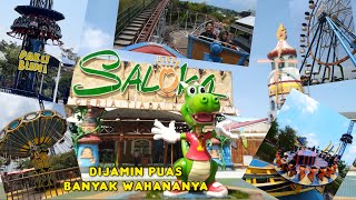 Tips Wisata ke Taman Rekreasi Terbesar di Jawa Tengah  Saloka Park [upl. by Judas]