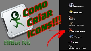 ELFBOT  Como Criar Icons  Super Fácil [upl. by Gorski]