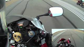 RC51 vs CBR 600RR on Runway  261kmh [upl. by Eugen]