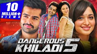 Dangerous Khiladi 5 HD  Ram Pothineni Hindi Dubbed Full Movie  Tamannaah Bhatia [upl. by Aneerhs]