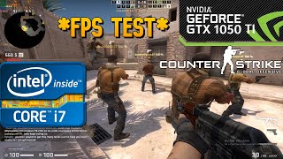 CSGO i7 4770k GTX 1050 ti  Max settings [upl. by Rinna641]