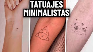 Tatuajes Minimalistas que te Encantaran [upl. by Assille]