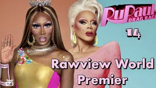 RPDR Season 14 World Premier RAWVIEW REVIEW [upl. by Barta]