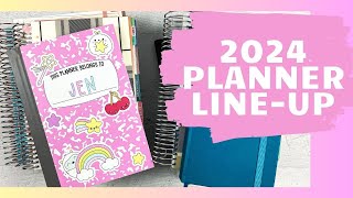 2024 Planner LineUp  Bring on All the Planners [upl. by Ynnob]