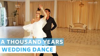 A Thousand Years  Christina Perri  Wedding Dance Choreography  Viennese Waltz  First Dance [upl. by Yntrok]