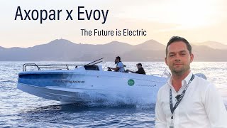 Axopar x Evoy Prototype Explained  Eyachts [upl. by Eicnan]