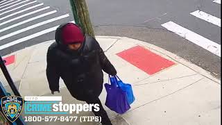 NYPD seeks tips in knifepoint robbery at store [upl. by Yurt482]