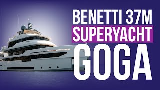 Benetti 37M SuperYacht Goga the Goldilocks of SuperYachts [upl. by Nivar]