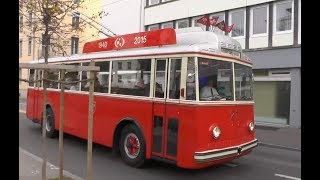 TPBVB Trolleybus Berna 21 historique 201510 [upl. by Wiebmer224]