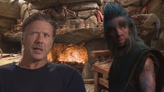 The Hobbit Beorns House  Exclusive Content With Mikael Persbrandt  Beorn Himself [upl. by Farlay983]