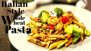 Italian Style Whole Wheat Pasta Recipe [upl. by Sosna]