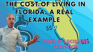 Unveiling The Real Cost Of Living In Florida Tradition And Port St Lucie What You Need To Know [upl. by Greysun537]