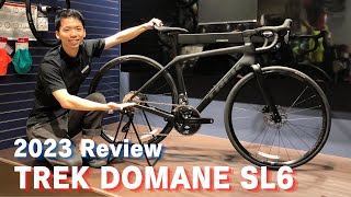 【新型登場！】2023年モデル TREK DOMANE SL 6 Disc トレック ドマーネ SL 6ディスク レビュー [upl. by Ordway]