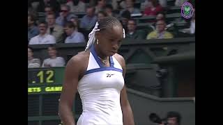 Steffi Graf vs Venus Williams 1999 Wimbledon Quarter final corrected aspect ratio [upl. by Alyson]