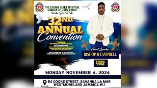 HQ CONVENTION 2024  BISHOP D CAMPBELL [upl. by Yenaiv]