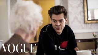 73 Questions With Harry Styles  Vogue [upl. by Ahidam]