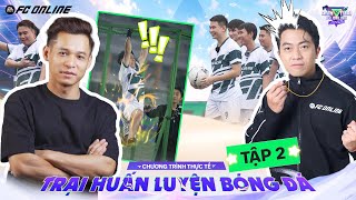 TẬP 2 Độ Mixi bất ngờ lộ diện Cris Phan trổ tài rê bóng  Trại huấn luyện Anh Trai FC Online [upl. by Cown]