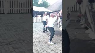 Reece Madlisa amp Zumba performance  All black Vs All white party Mlando Restaurant [upl. by Htial431]