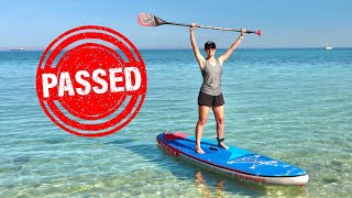 How to PADDLE BOARD in 60 SECONDS for beginners [upl. by Nrev]