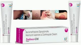 Zenforce GM Cream Beclomethasone Dipropionate Neomycin Sulphate amp Clotrimazole Cream [upl. by Haleeuqa]