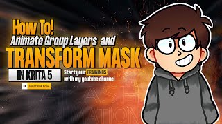 How to Animate group layer and Transform mask tool  কিভাবে আলাদা দুইটি লেয়ার একসাথে কাজ করবে । [upl. by Leunamesoj]