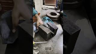 Amazing process of manufacturing car suspension rubbers [upl. by Nyrahs946]