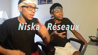 Niska  Réseaux Clip Officiel REACTION wFREESTYLE [upl. by Ianahs]