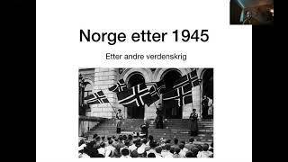 Historie VG3 Norge etter 1945 Etter 2verdenskrig [upl. by Alfons376]