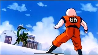 Krillin vs Cell English Dub [upl. by Sidwel13]