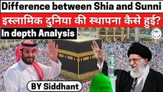 Difference between Shia and Sunni Muslims  Know everything [upl. by Sax]