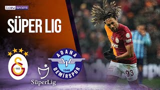 Galatasaray vs Adana Demirspor  SÜPER LIG HIGHLIGHTS  12082023  beIN SPORTS USA [upl. by Assilat65]