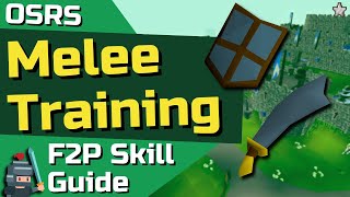 199 F2P Melee Combat Guide  OSRS F2P Skill Guide [upl. by Slyke]