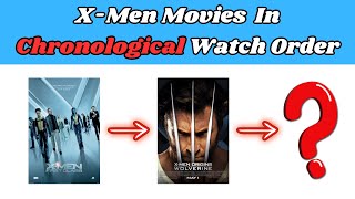 How To Watch XMen Movies In Chronological Order 1 Minute Guide [upl. by Eiramanad]