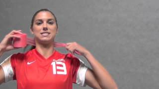 How to make your Alex Morgan Headband [upl. by Ylrrad]