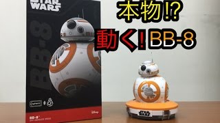 STAR WARS EP7 THA FORCE AWAKENS BB8 Droid スターウォーズ フォースの覚醒 ドロイド 本物⁉︎ スマホで動かす sphero Disney [upl. by Leslee]