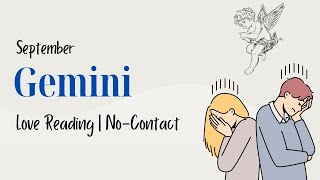 Gemini Mithun September 2024  love hindi tarot September  No Contact tarot card reading [upl. by Rosalind]