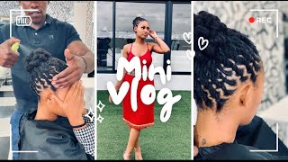 Mini Vlog  HAIR MAINTENANCE doing my hair amp more  South African Youtuber [upl. by Eizzil]