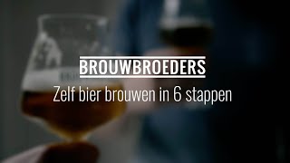 Zelf bier brouwen met een starterspakket van Brouwbroeders [upl. by Horatia]