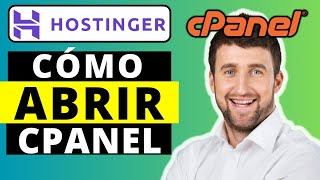 Cómo Abrir cPanel en Hostinger [upl. by Brace]