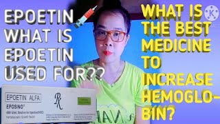 Epoetin Injection what is epoetin used for Medicine to increase hemoglobin [upl. by Savina999]