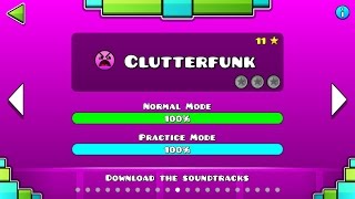 《幾何衝刺 Geometry Dash》第11關Clutterfunk雜亂無章 [upl. by Hagi]