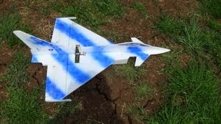 RC Euro fighter Depron 6mm [upl. by Giguere30]