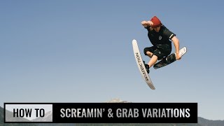 How To Screamin amp Grab Variations On Skis [upl. by Slavin906]