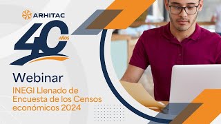 Webinar  INEGI Llenado de Encuesta de los Censos económicos 2024 [upl. by Bergwall]