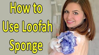 कैसे करे Loofah Sponge का इस्तेमालHow to use Loofah SpongeSM News [upl. by Rutter]