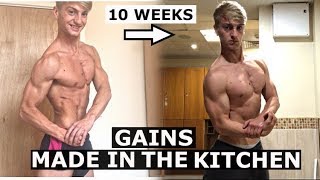 FULL DAY OF EATING  3500 Calories  IIFYM Lean Bulk [upl. by Anircam403]